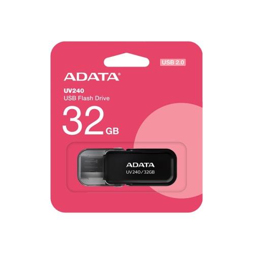 Adata Uv240 32Gb Usb2.0 Siyah Usb Bellek Auv240-32 - - Hikvision - Fiy