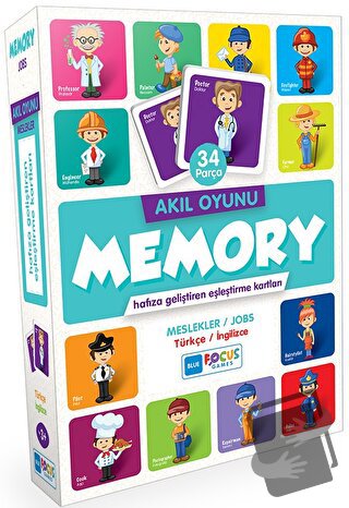 Memory Meslekler - Akıl Oyunu - Kolektif - Blue Focus Yayınları - Fiya