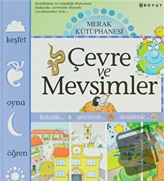 Merak Kütüphanesi - Çevre ve Mevsimler (Ciltli) - Elisa Prati - Boyut 