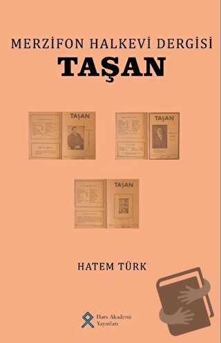 Merzifon Halkevi Dergisi Taşan - - Hars Akademi - Fiyatı - Yorumları -