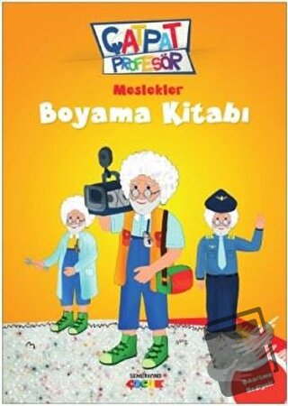 Meslekler Boyama Kitabı - Çatpat Profesör - Kolektif - Semerkand Çocuk