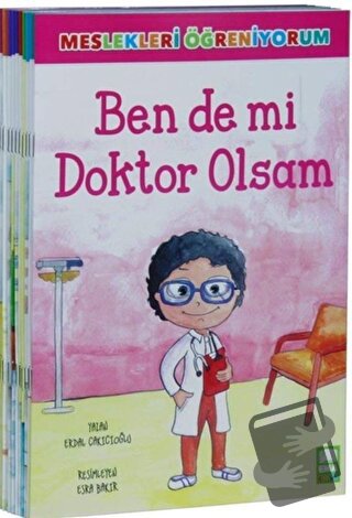 Meslekleri Öğreniyorum Resimli Hikaye (10 Kitap Set) - Kolektif - Ema 