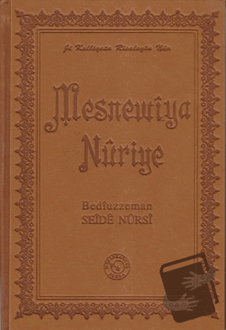 Mesnewiya Nuriye (Orta Boy) (Ciltli) - Bediüzzaman Said-i Nursi - Zehr