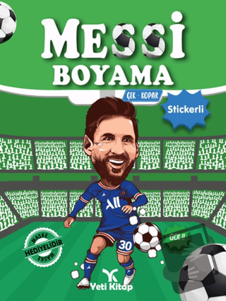 Messi Boyama Kitabı - Kolektif - Yeti Kitap - Fiyatı - Yorumları - Sat