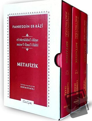 Metafizik (el-Metalibü’l-Aliye) (3 Cilt) (Ciltli) - Fahreddin er-Razi 