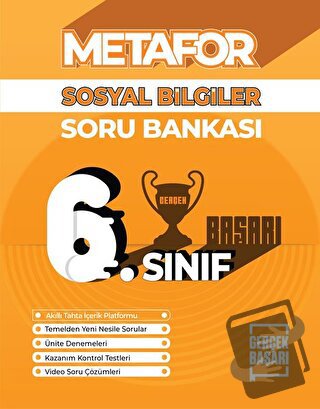 Metafor 6. Sınıf Sosyal Bilgiler Soru Bankası - Burcu Emine Demir - Ge