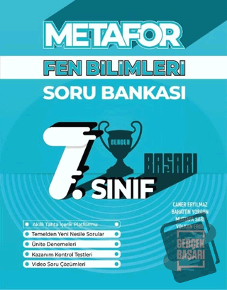 Metafor 7. Fen Bilimleri Soru Bankası - Kolektif - Gerçek Başarı Yayın