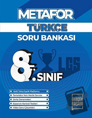 Metafor 8. Sınıf Türkçe Soru Bankası - Kübra Yurtçu - Gerçek Başarı Ya