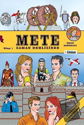 Mete Zaman Dehlizinde - Ömer Şahinkaya - Cinius Yayınları - Fiyatı - Y