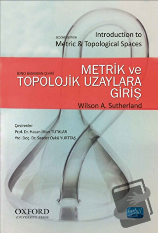 Metrik ve Topolojik Uzaylara Giriş - Wilson A. Sutherland - Nobel Akad