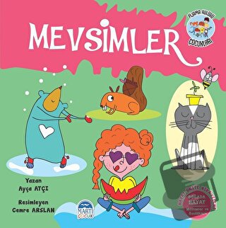 Mevsimler - Pijama Kulübü Çocukları - Ayça Atçı - Martı Çocuk Yayınlar