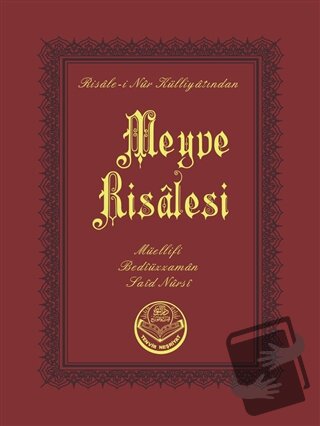 Meyve Risalesi (Cep Boy) - Bediüzzaman Said Nursi - Tenvir Neşriyat - 