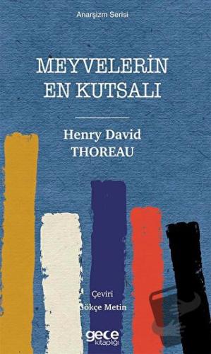 Meyvelerin En Kutsalı - Henry David Thoreau - Gece Kitaplığı - Fiyatı 