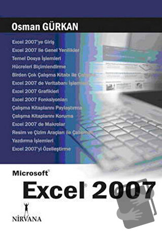 Microsoft Excel 2007 - Osman Gürkan - Nirvana Yayınları - Fiyatı - Yor