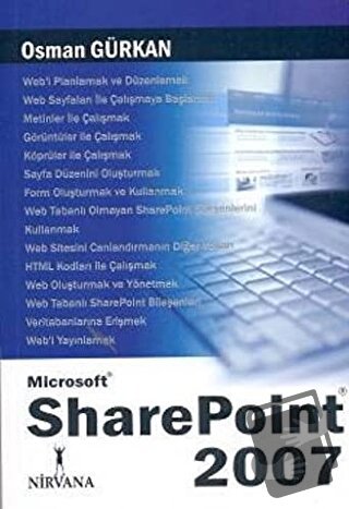 Microsoft SharePoint 2007 - Osman Gürkan - Nirvana Yayınları - Fiyatı 