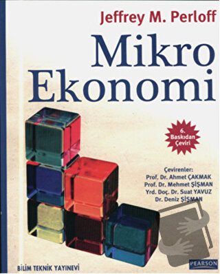 Mikro Ekonomi - Jeffrey M. Perloff - Bilim Teknik Yayınevi - Fiyatı - 