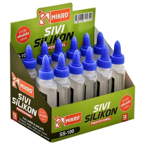 Mikro Yedek Silikon Sıvı 100 Gr Ss-100 - 12'li Paket - - Mikro - Fiyat