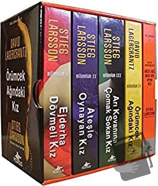 Millennium Serisi Kutulu Özel Set - Stieg Larsson - Pegasus Yayınları 