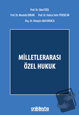 Milletlerarası Özel Hukuk (Ciltli) - Hatice Selin Pürselim - On İki Le