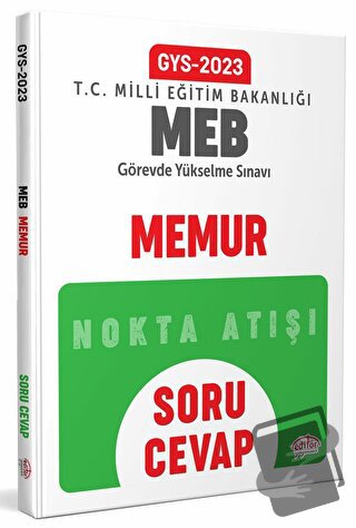 Milli Eğitim Bakanlığı Memur GYS Soru - Cevap - Kolektif - Editör Yayı