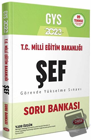 Milli Eğitim Bakanlığı Şef GYS Soru Bankası - Kolektif - Data Yayınlar