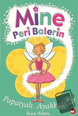 Mine Peri Balerin 2 - Papatyalı Ayakkabılar - Anna Wilson - Beyaz Bali