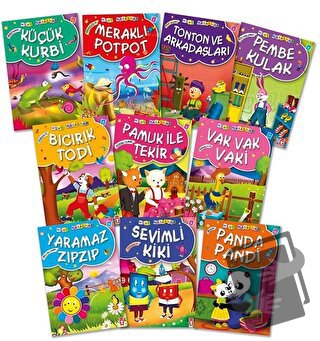 Mini Masallar 1 - 10 Kitap Takım - Müjgan Şeyhi - Timaş Çocuk - Fiyatı