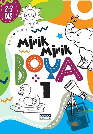 Minik Minik Boya 1 - Kolektif - Çamlıca Çocuk Yayınları - Fiyatı - Yor