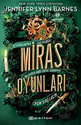 Miras Oyunları - Jennifer Lynn Barnes - Epsilon Yayınevi - Fiyatı - Yo