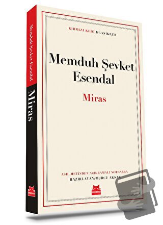 Miras - Memduh Şevket Esendal - Kırmızı Kedi Yayınevi - Fiyatı - Yorum