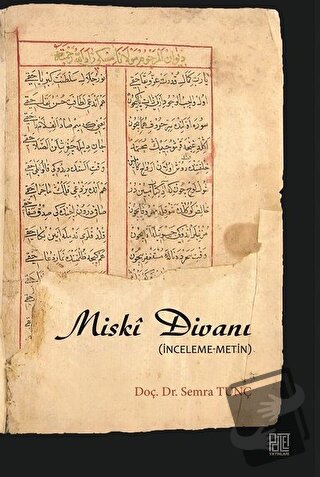 Miski Divanı - Semra Tunç - Palet Yayınları - Fiyatı - Yorumları - Sat