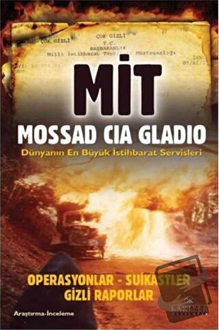 MİT Mossad CIA Gladio - Ali Kuzu - Kariyer Yayınları - Fiyatı - Yoruml