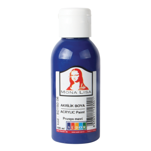 Monalisa Akrilik Boya 70 Ml Prusya Mavi Sd150-06 - 12'li Paket - - Mon