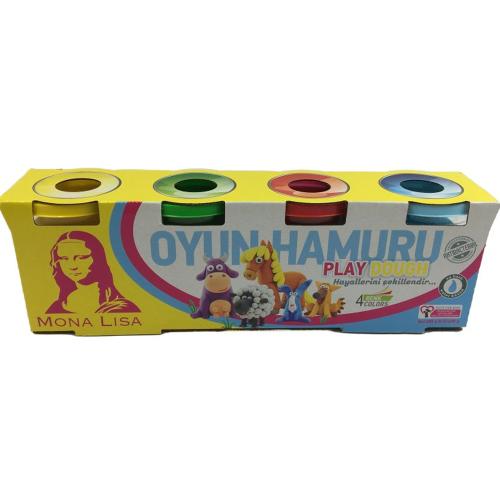 Monalisa Oyun Hamuru 480 Gr 4 Renk Sd244 - - Mona Lisa - Fiyatı - Yoru