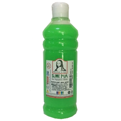 Monalisa Sıvı Yapıştırıcı Slime 500 Ml Fosforlu Yeşil Sl05-14 - - Mona