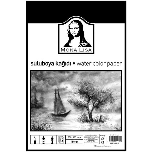 Monalisa Sulu Boya Kağıdı 25X35 160 Gr 10 Yp - - Mona Lisa - Fiyatı - 