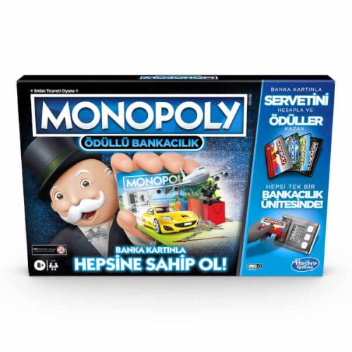 Monopoly Ödüllü Bankacılık Kutu Oyunu E8978 - - Hasbro Games - Fiyatı 