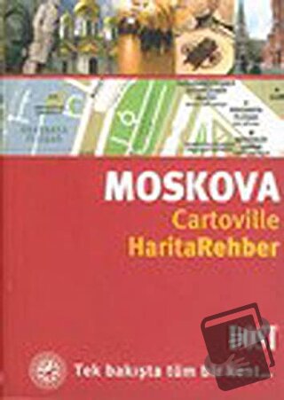 Moskova Cartoville Harita Rehber - Helene Le Tac - Dost Kitabevi Yayın