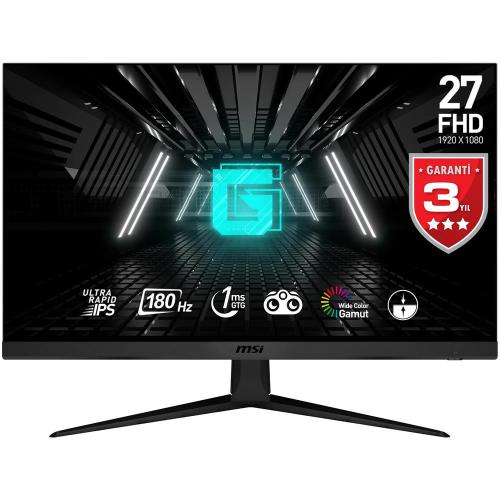 Msi 27" G2712F 1920X1080 (Fhd) 16:9 Flat Ultra Rapıd Ips 180Hz 1Ms Ada