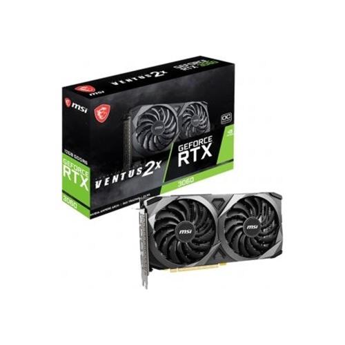 Msi Geforce Rtx3060 Ventus 2X Oc 12Gb 192Bit Gddr6 Ekran Kartı (Geforc