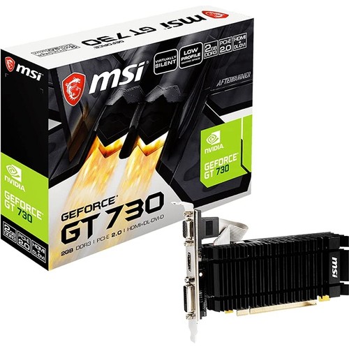 Msı Nvıdıa Geforce Gt730 N730K-2Gd3H-Lpv1 2 Gb Ddr3 64 Bit Ekran Kartı