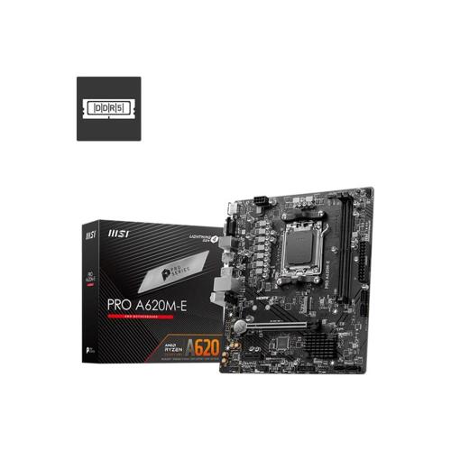 Msı Pro A620M-E Ddr5 6800Mhz Matx Am5 ( Amd Am5 7000 Serisi İşlemci Uy