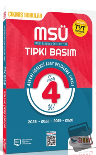 MSÜ Tıpkı Basım Son 4 Yıl Çıkmış Çözümlü Sorular 2020 - 2023 - Kolekti