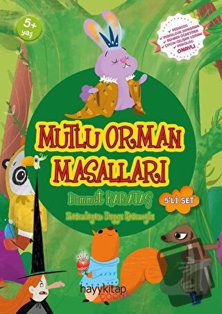 Mutlu Orman Masalları 5’li Set - Himmet Karataş - Hayykitap - Fiyatı -