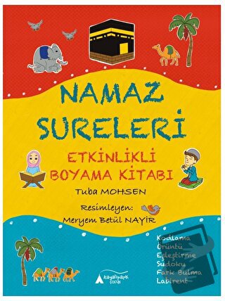 Namaz Sureleri – Etkinlikli Boyama Kitabı - Tuba Mohsen - Kayalıpark -