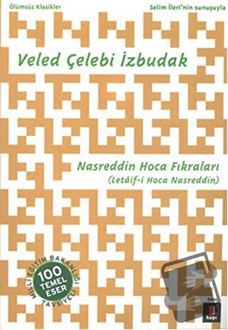 Nasreddin Hoca Fıkraları - Veled Çelebi İzbudak - Kapı Yayınları - Fiy