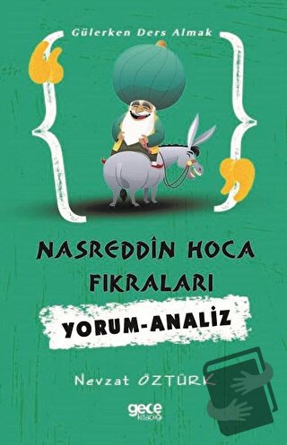 Nasrettin Hoca Fıkraları Yorum - Analiz - Nevzat Öztürk - Gece Kitaplı