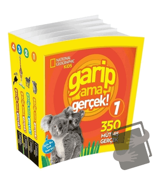 National Geographic Kids - Garip Ama Gerçek Seti (4 Kitap) - Kolektif 