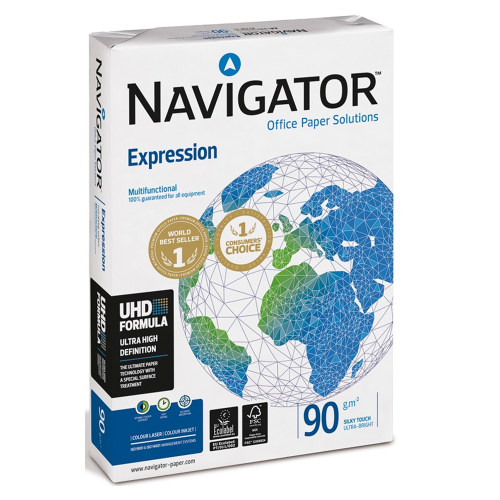 Navigator Gramajlı Kağıt Laser-Copy-Inkjet Expression 500 Lü A3 90 Gr 