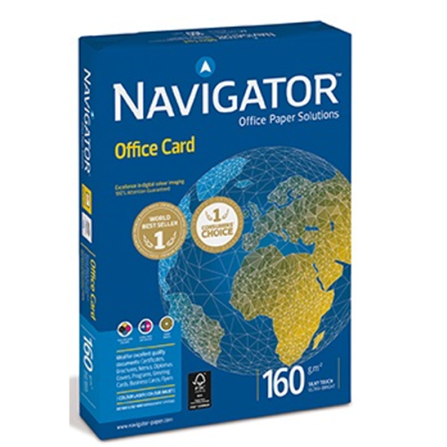 Navigator Gramajlı Kağıt Laser-Copy-Inkjet Office Card 250 Li A4 160 G